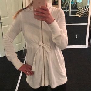 Twisted Heart Terry cloth robe/swim coverup